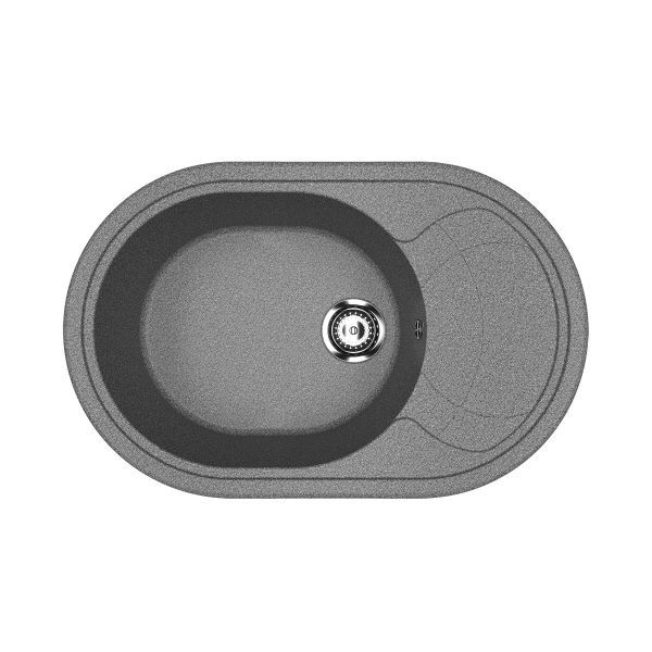 Кухонная мойка Ulgran U-610-309, темно-серый