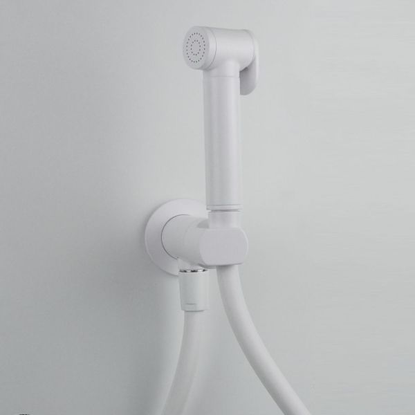 Daniel Suvi, комплект гигиенического душа с прогрессивным картриджем, цвет белый матовый
