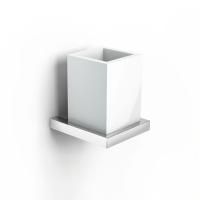 IBB Xoni Стакан керамический подвесной, цвет основания хром