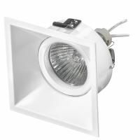 Светильник точечный встраиваемый декоративный под заменяемые галогенные или LED лампы Domino Lightstar 214506 Светильник точечный встраиваемый декоративный под заменяемые галогенные или LED лампы Domino Lightstar 214506