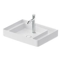 DURAVIT Bento Starck Box  Раковина подвесная 650х480мм,, с 1 отв под смеситель, HygieneGlaze, белый глянцевый