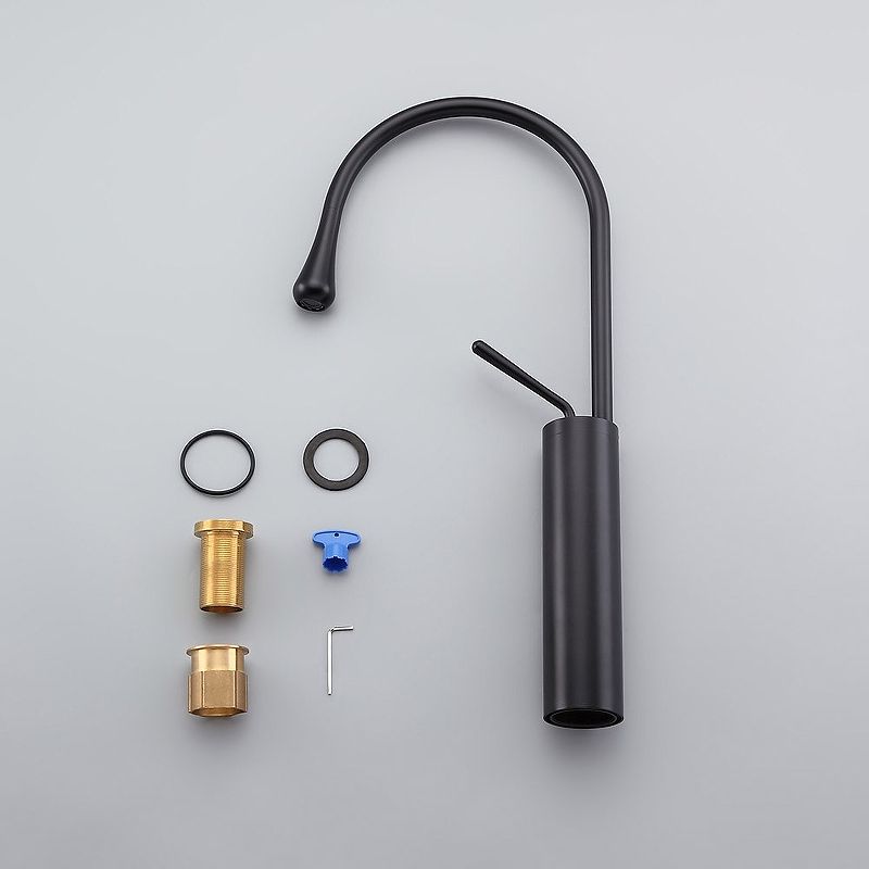 Смеситель для раковины Bronze de Luxe Scandi 9015B Черный матовый Смеситель для раковины Bronze de Luxe Scandi 9015B Черный матовый