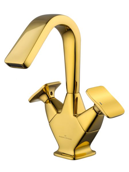 Смеситель для раковины высокий WONZON & WOGHAND SHAKESPEARE, Темное золото (WW-651103-DG)