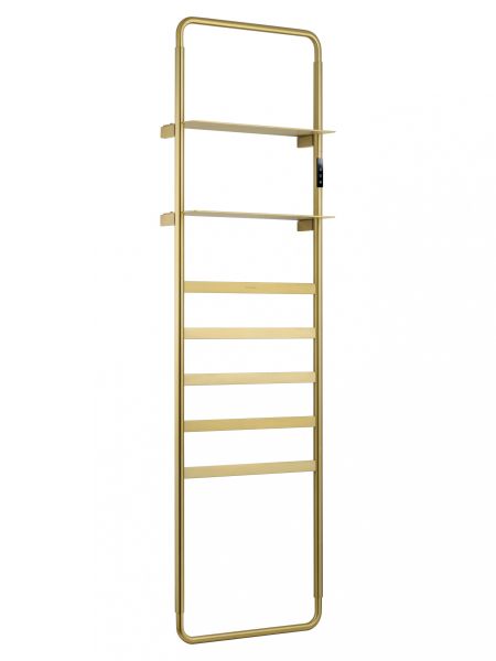 Полотенцесушитель электрический WONZON & WOGHAND DÜSSELDORF, Брашированное золото (WW-A205-BG)