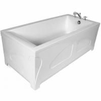 Ванна из искусственного камня Эстет Дельта 150x75 Белая