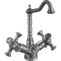 Смеситель для кухни ZorG Antic A 7005K-SL Серебро