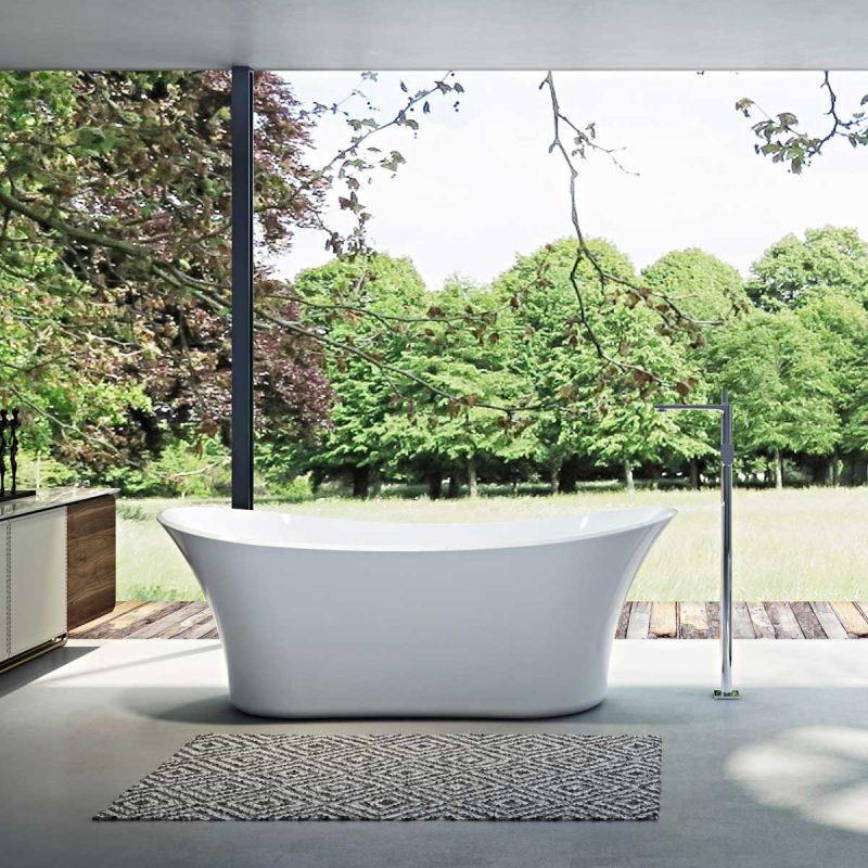 Акриловая ванна Vincea VBT-122 180x80 без гидромассажа