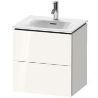 Duravit L-Cube Тумба подвесная под раковину # 234453, 2 ящика, 550x520x421мм, цвет White High Gloss