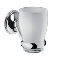 Bongio Fleur blanc Стакан подвесной, хром