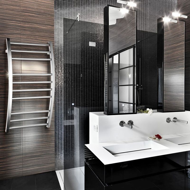 Водяной полотенцесушитель Grota Primo 480х1800 Хром