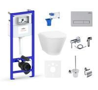 Комплект 10 в 1 Lavinia Boho Elegant Rimless 75110799, премиум с пластиковой клавишей