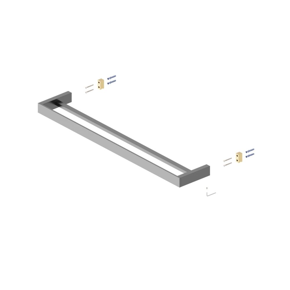 Полотенцедержатель двойной Timo Petruma черное золото (15256/18), артикул 15256/18