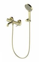 Смеситель для ванны с душем WONZON & WOGHAND STICK, Брашированное золото (WW-88639017-BG) Смеситель для ванны с душем WONZON & WOGHAND STICK, Брашированное золото (WW-88639017-BG)