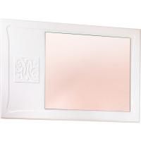 Зеркало Бриклаер Адель 105 Белое глянцевое