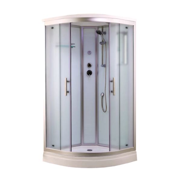 Душевая кабина Timo Standart Silver Fabric T-6609SF, 90x90x220