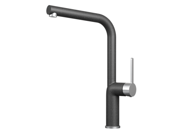 Смеситель для кухни GRANULA (9502, ЧЕРНЫЙ)