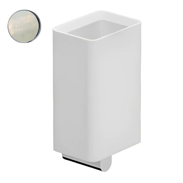 Стакан для ванной Webert Living LV500301345, никель