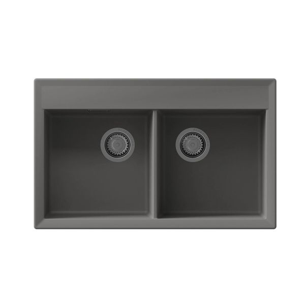 Кухонная мойка Florentina ТОСКАНА 17.050.E0820.307, серый шёлк