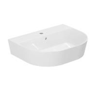 AZZURRA FORMA Раковина 500х500х160 мм., с 1 отверстием для смесителя, с переливом, цвет Белый глянцевый
