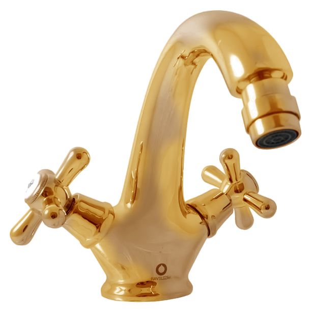 Смеситель для биде Rav Slezak Morava retro MK143.5 хром, с ручками МК1