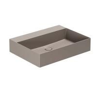 AZZURRA ELEGANCE Squared раковина подвесная/накладная 60х45см без отв. под смеситель , цвет Tortora AZZURRA ELEGANCE Squared раковина подвесная/накладная 60х45см без отв. под смеситель , цвет Tortora