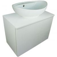 Тумба с раковиной Orange Otto 75 Ot-75TuMDF+G60 Белая