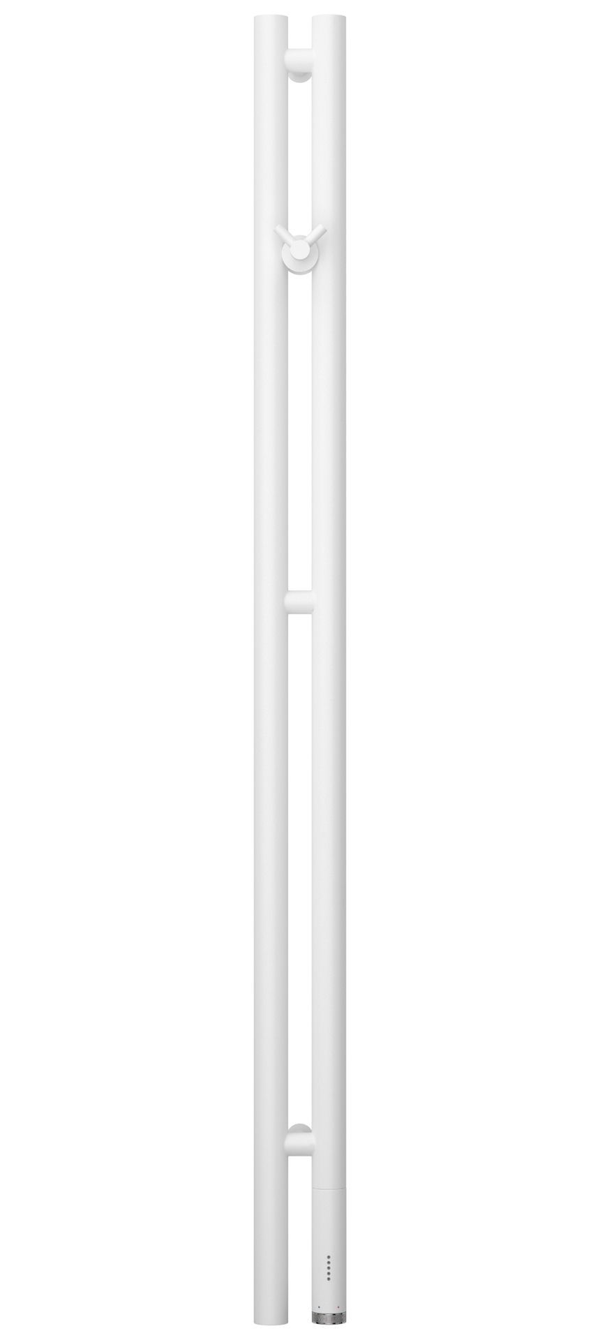 Полотенцесушитель, Сунержа, Нюанс 3.0, электрический, ширина, мм-85, глубина, мм-105, высота, мм-1200, межосевое расстояние-996, подключение-нижнее справа, электрокомплект-кабель, мощность, Вт-300, материал-нержавеющая сталь, назначение-система электросна