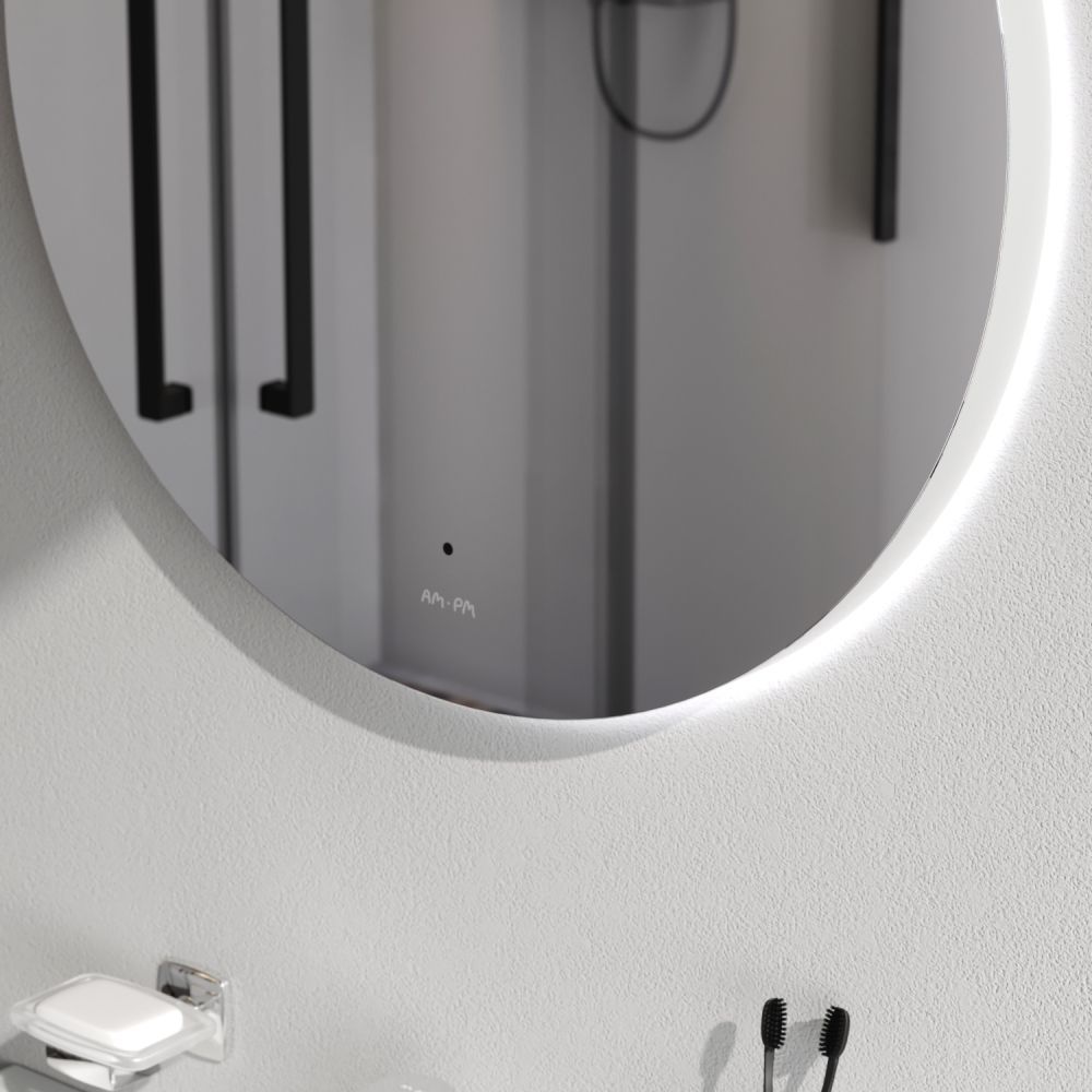 M85MOX40651S X-Joy Зеркало круг с интерьерной Led подсветкой, ИК-сенсорром, 65 см