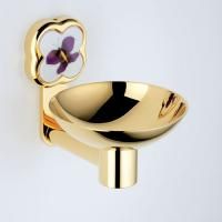 THG Capucine mauve Мыльница, подвесная, цвет: золота