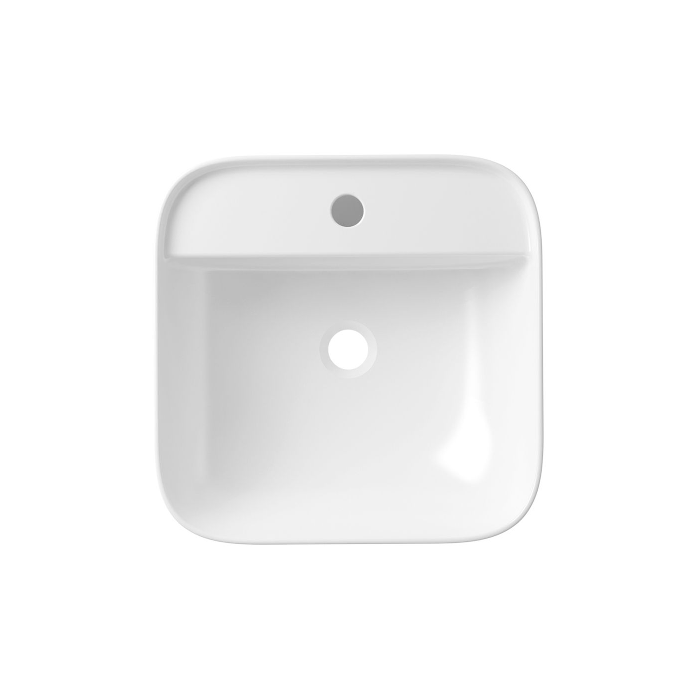 Комплект 2 в 1 Lavinia Boho Bathroom Sink Slim 21510337, накладная фарфоровая раковина 42 см, смеситель