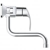 Смеситель для кухни GROHE Eurosmart new настенный, излив 180 мм, хром (31391002) Смеситель для кухни GROHE Eurosmart new настенный, излив 180 мм, хром (31391002)
