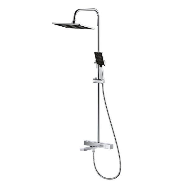 Тропическая душевая система RUSH термостатическая с изливом хром (ST4235-60)