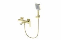 Смеситель для ванны с душем WONZON & WOGHAND DIAMOND, Брашированное золото (WW-88639011-BG) Смеситель для ванны с душем WONZON & WOGHAND DIAMOND, Брашированное золото (WW-88639011-BG)