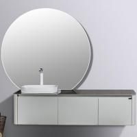 Комплект мебели для ванной Black&White Universe U915.1600 подвесной Серый Белый