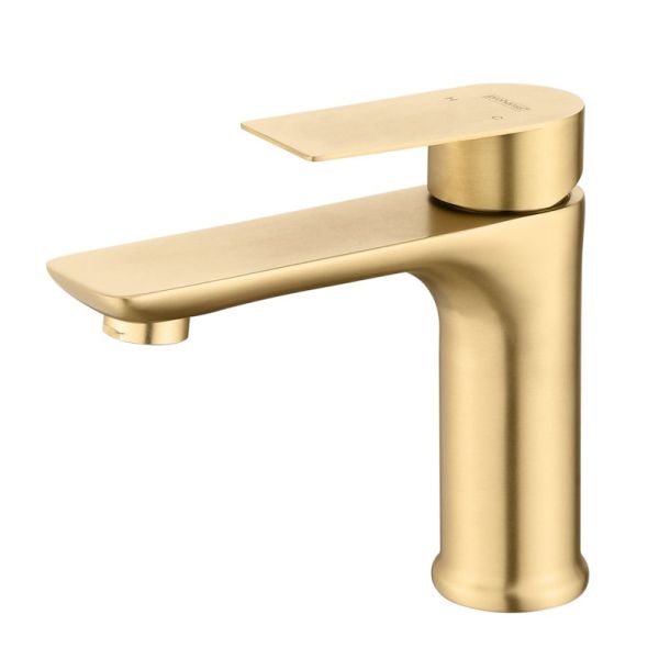 Смеситель для раковины Prohanss P35.10.03, золотой сатин