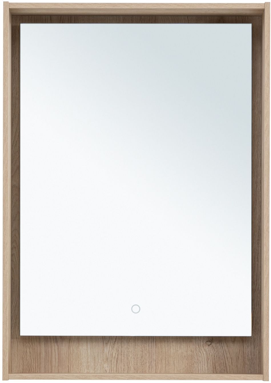 Зеркало Aquanet Милан 60 дуб светлый Зеркало Aquanet Милан 60 дуб светлый