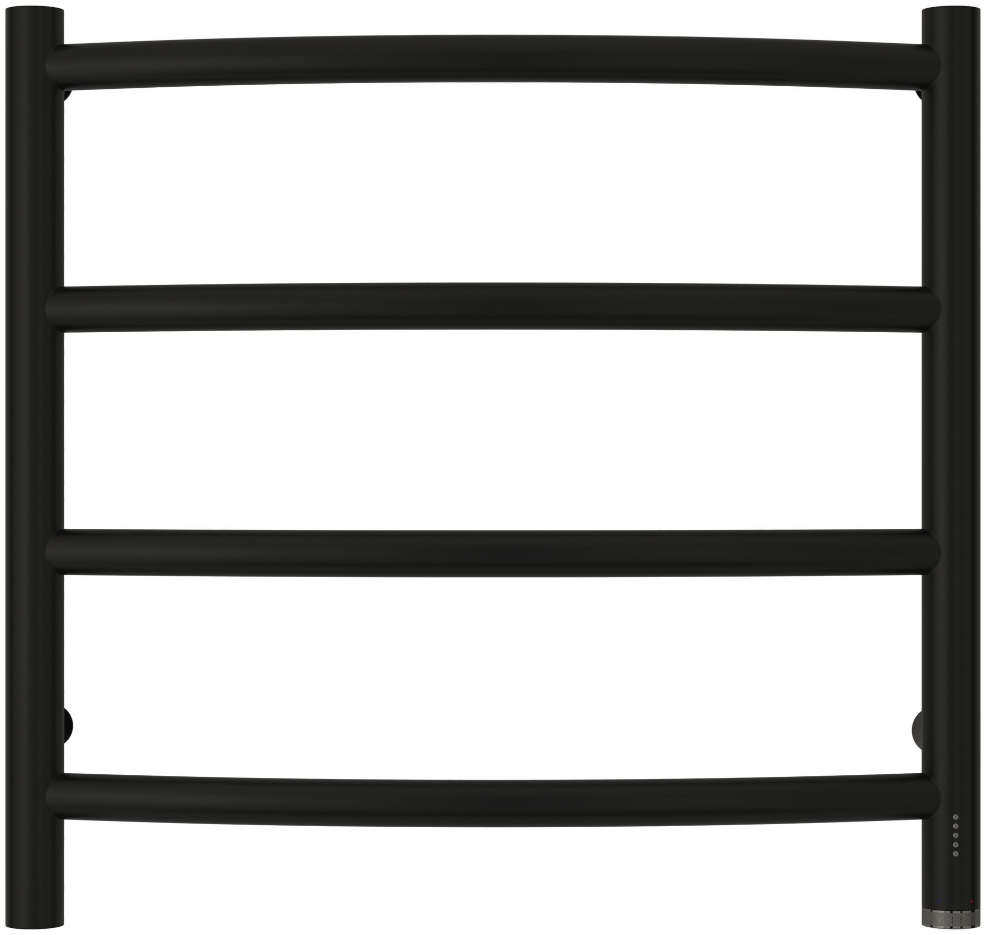 Полотенцесушитель, Сунержа, Галант 4.0, электрический, ширина, мм-532, глубина, мм-112, высота, мм-500, межосевое расстояние-500, перемычка-выгнутая, нагревательный элемент-греющий кабель, подключение-нижнее справа, электрокомплект-МЭМ, мощность, Вт-72, м