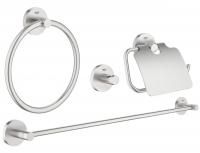 Набор аксессуаров GROHE Essentials (4 предмета), суперсталь (40776DC1)