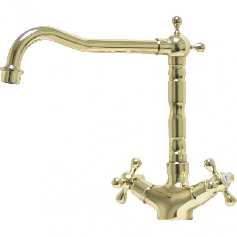 Смеситель для кухни Seaman Barcelone SSL-5079-Sun Light Светлое золото