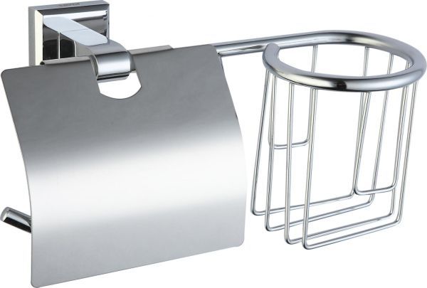 Держатель для туалетной бумаги и освежителя Savol S-L09551, хром