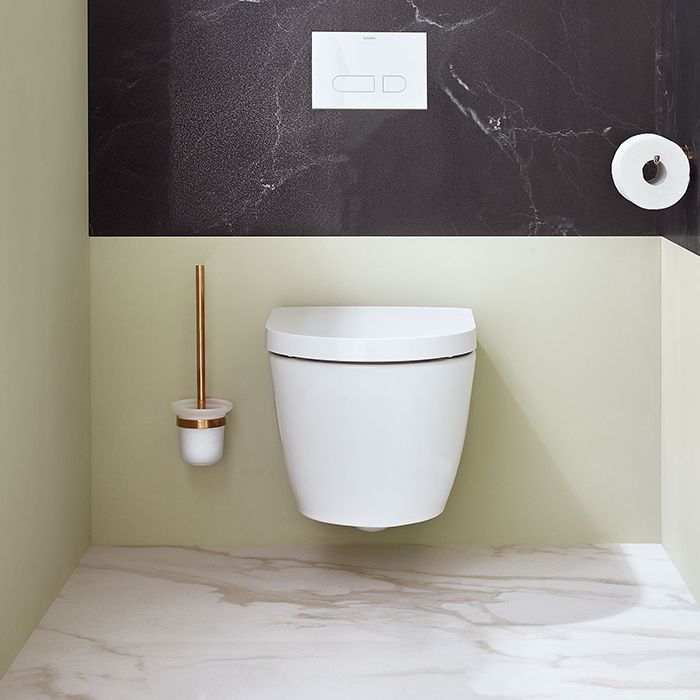 Duravit ME by Starck Унитаз подвесной Compact Rimless, вкл. крепление Durafix,  4,5л., 370x480мм, с покрытием WonderGliss Цвет: Белый