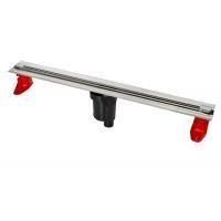 Желоб BERGES водосток SUPER Slim 700, хром глянец, S-сифон D50/105 H50 вертикальный Желоб BERGES водосток SUPER Slim 700, хром глянец, S-сифон D50/105 H50 вертикальный