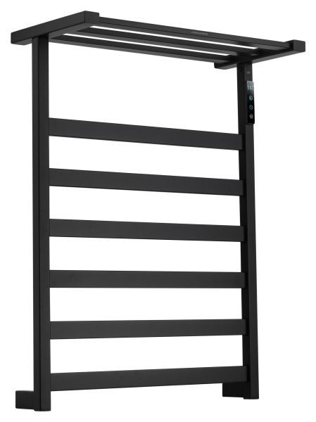 Полотенцесушитель электрический WONZON & WOGHAND FRANKFURT, Черный матовый (WW-A1026-MB)