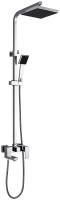 Душевая стойка ABBER Daheim AF8216 с изливом, хром Душевая стойка ABBER Daheim AF8216 с изливом, хром