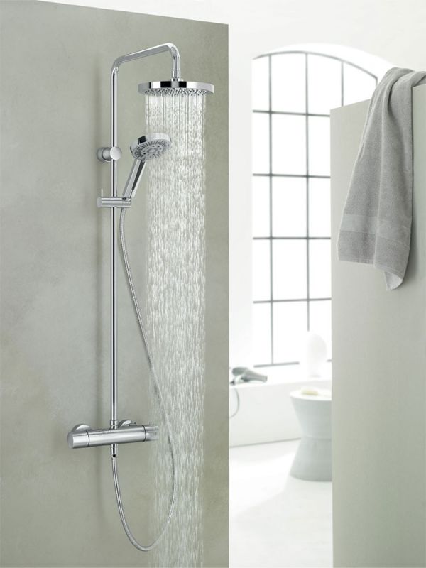 Душевая система Kludi A-Qa Dual Shower System 6609105-00 Хром Душевая система Kludi A-Qa Dual Shower System 6609105-00 Хром