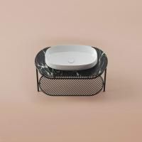 Artceram FLAIR 4.0 Консоль металлическая 95x48хh75см для настольных раковин, цвет черный матовый