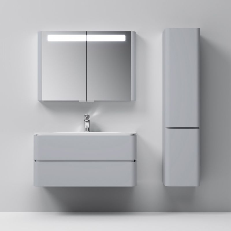 Шкаф пенал AM.PM Sensation 40 R M30CHR0406FG подвесной Серый шелк Шкаф пенал AM.PM Sensation 40 R M30CHR0406FG подвесной Серый шелк