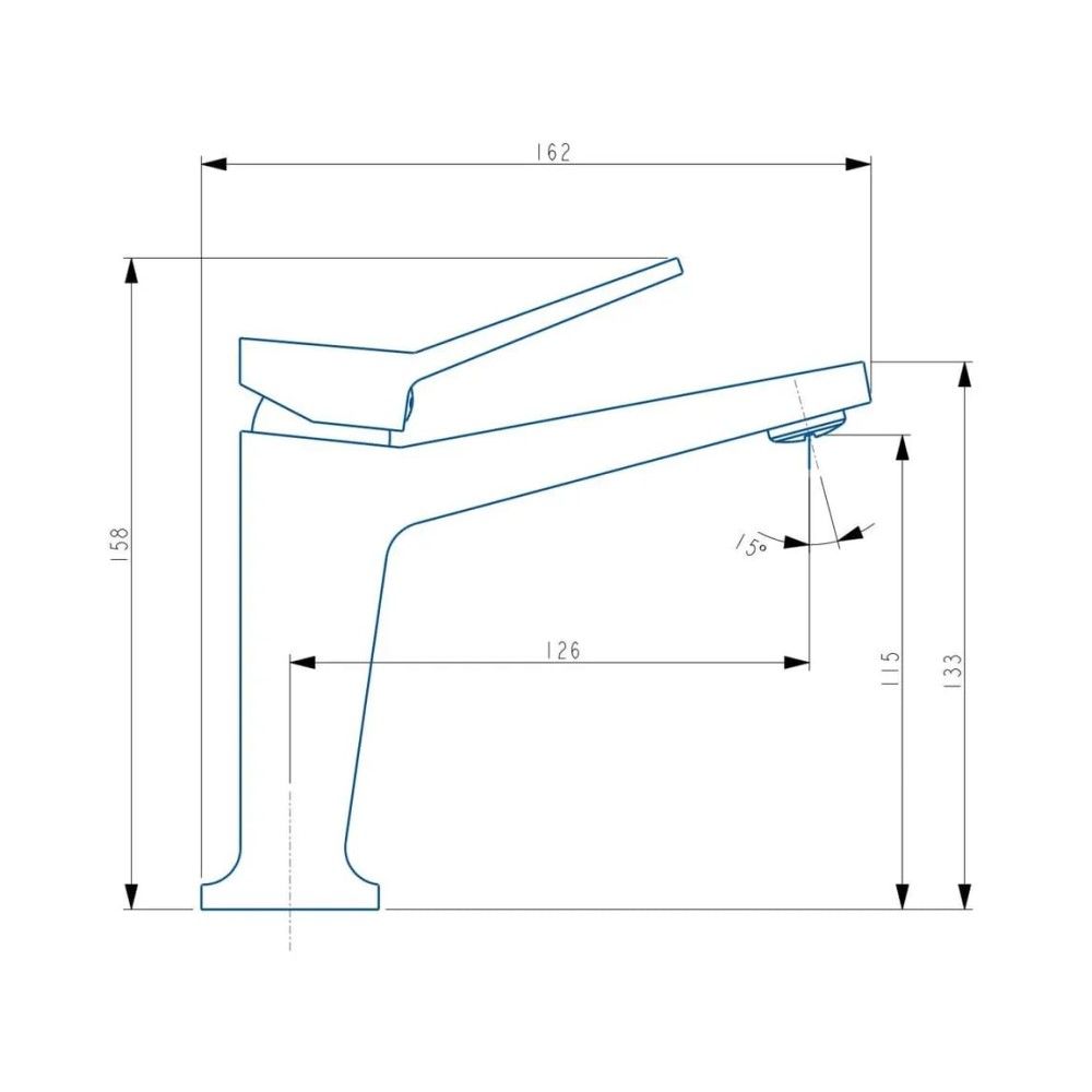 Смеситель для раковины Haiba HB10818-7, черный