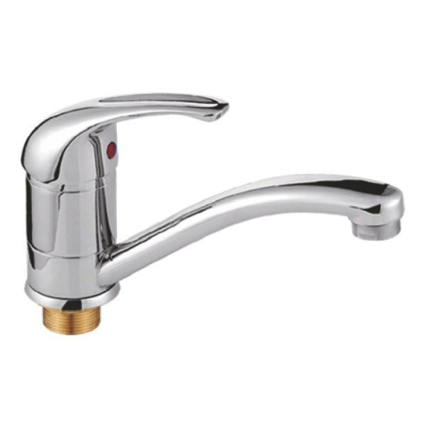 Смеситель для кухни Cron CN4529-2, хром