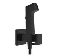 Гигиенический душ, Hansgrohe, E 1jet EcoSmart+, смеситель-в комплекте, монтаж-настенный встраиваемый, внутренняя часть-необходимо заказать, шланг-есть, длина шланга, мм-1250, держатель-в комплекте, с клапаном обратного тока воды, цвет-чёрный матовый Гигиенический душ, Hansgrohe, E 1jet EcoSmart+, смеситель-в комплекте, монтаж-настенный встраиваемый, внутренняя часть-необходимо заказать, шланг-есть, длина шланга, мм-1250, держатель-в комплекте, с клапаном обратного тока воды, цвет-чёрный матовый